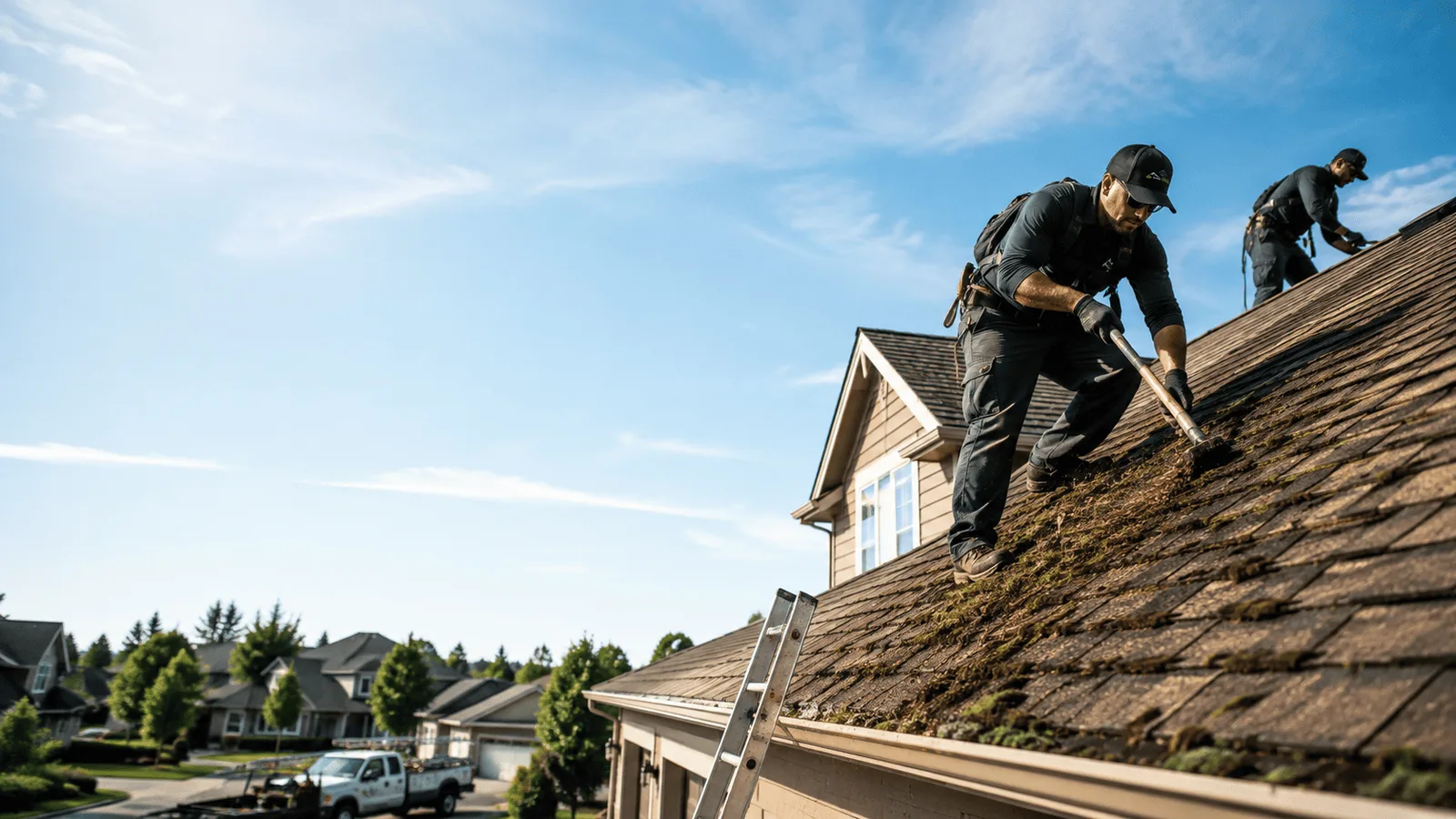 Roof Moss Removal in Elma, WA near me